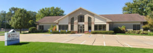 Exterior of Burgess Clinic in Whiting, Iowa