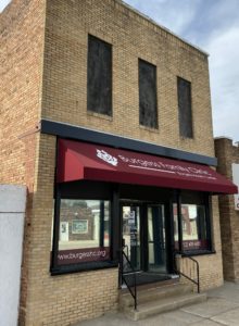 Exterior of Burgess Family Clinic in Sloan, Iowa