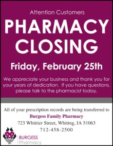 Pharmacy Closing Website