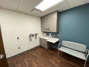 Patient Room in Specialty Clinics
