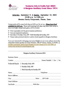 2 Ventures 2023 Food Vendor Application 05.12.2023