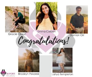 Auxiliary Scholarship Winners 2023