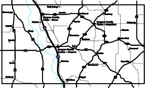 Clinic Map 2024